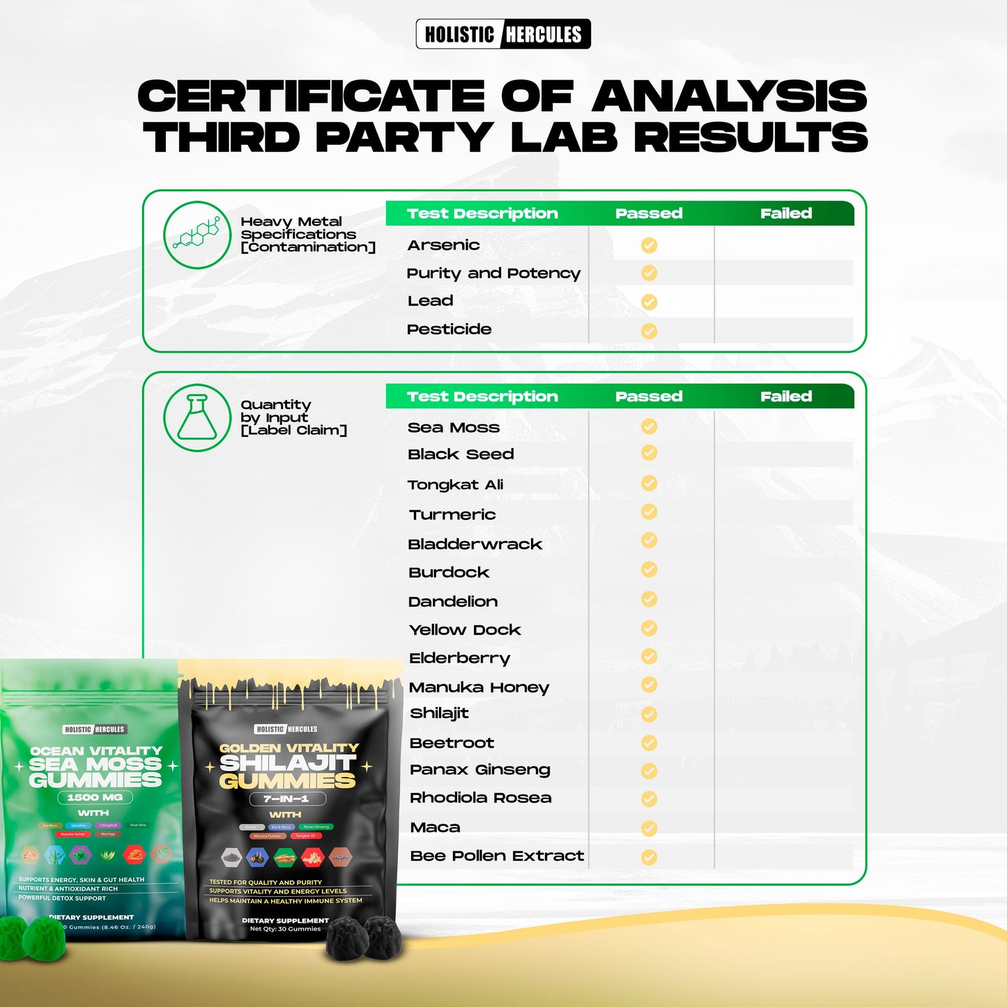 HerculesBlend V3™ Gummies Bundle