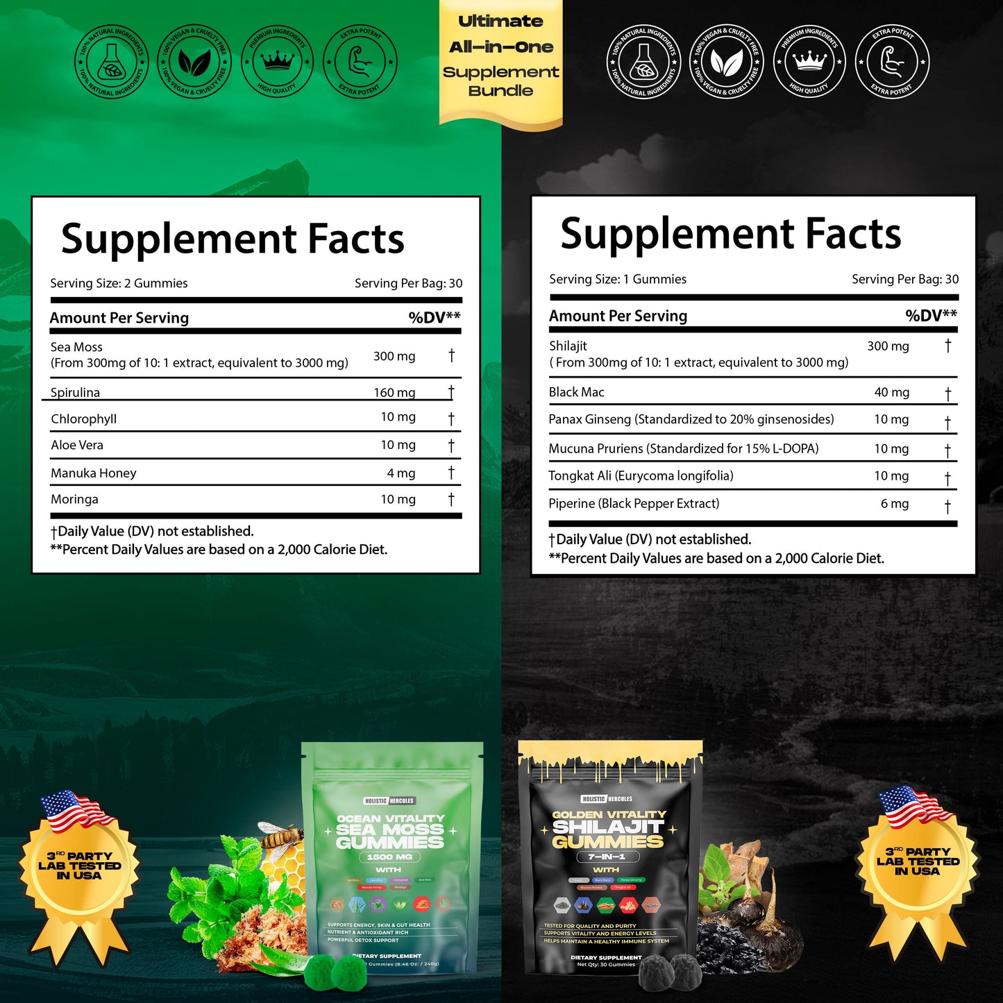 HerculesBlend V3™ Gummies Bundle