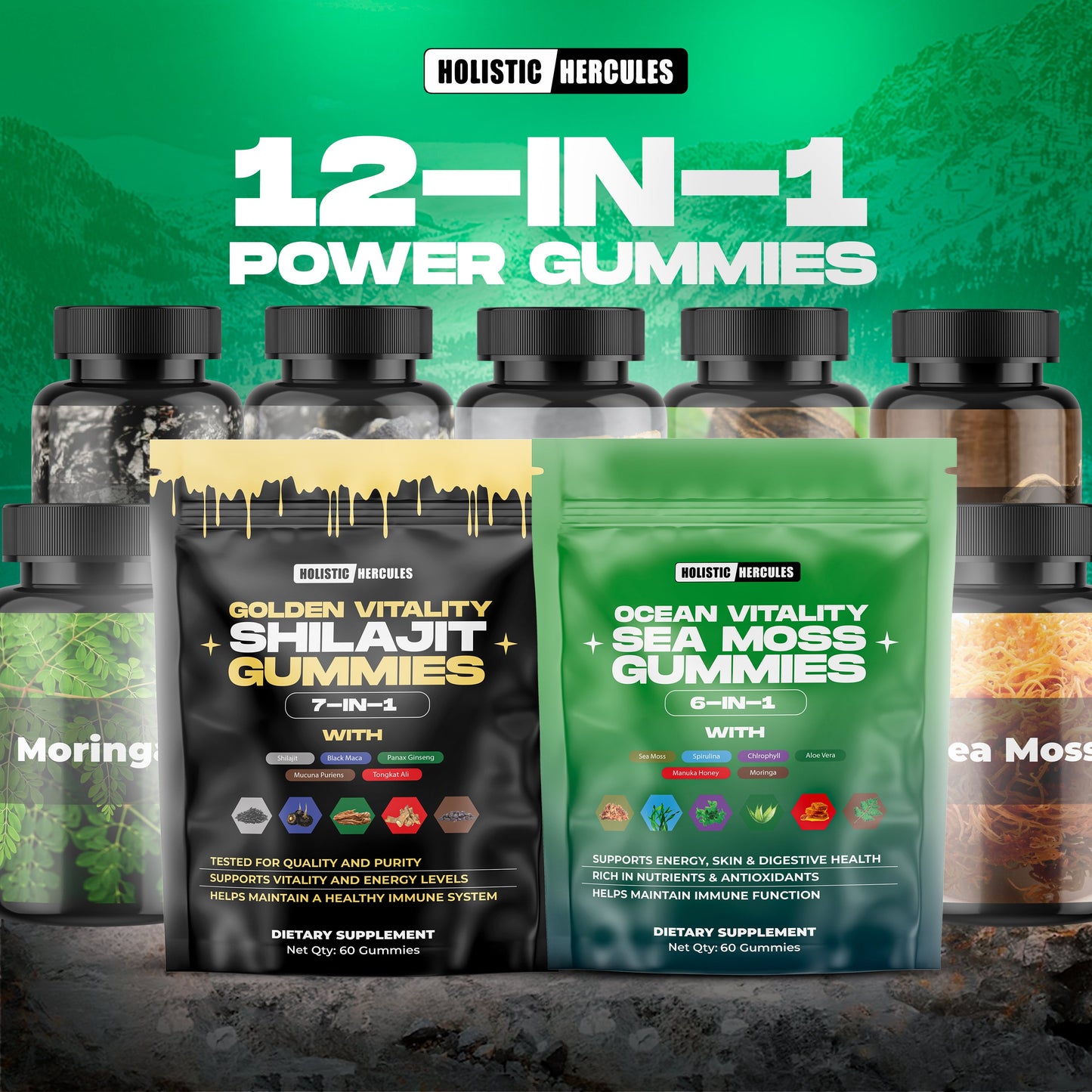 HerculesBlend V3™ Gummies Bundle