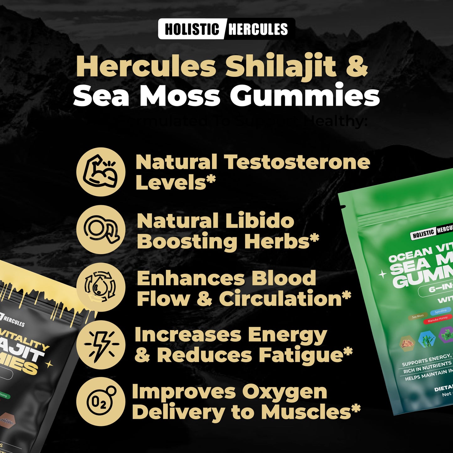 HerculesBlend V3™ Gummies Bundle