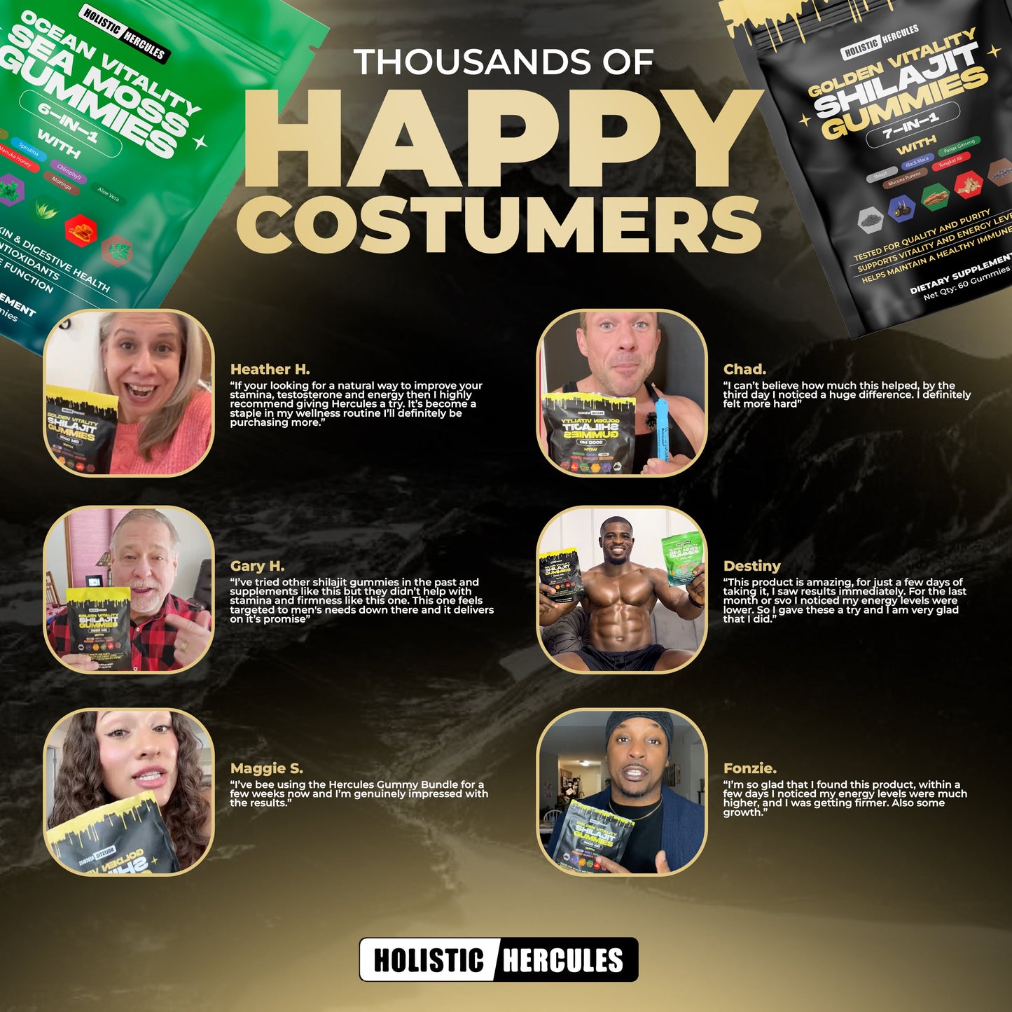 HerculesBlend V3™ Gummies Bundle