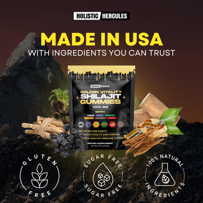 Shilajit Gummies – Get +3" Longer & Rock Hard